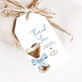 Para Regalos Etiquetas favoritas de Baby Shower de Blue Bow Esp