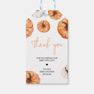 Para Regalos Etiquetas favoritas de Baby Shower de calabaza min