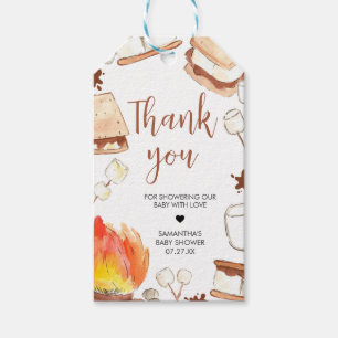 Para Regalos Etiquetas favoritas de Baby Shower de más camping