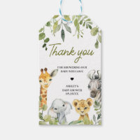 Etiquetas favoritas de Baby Shower de Wild One Jun