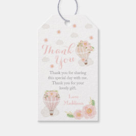 Para Regalos Etiquetas favoritas de globo aerostático Chica ros