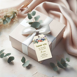 Para Regalos Etiquetas florales Baby Shower Favor — Personaliza