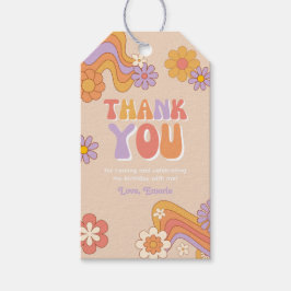 Para Regalos Etiquetas Groovy Party Favor | Cumpleaños Groovy