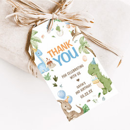 Para Regalos Etiquetas jurásicas de la fiesta de cumpleaños de 