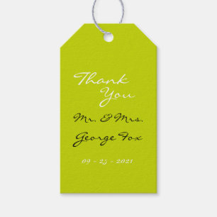 Para Regalos Etiquetas Lime Gift