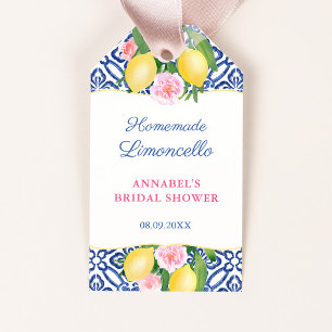 Para Regalos Etiquetas Limoncello Positano Lemon Bridal Ducha F