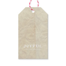 Etiquetas modernas de regalo de Personalizado míni