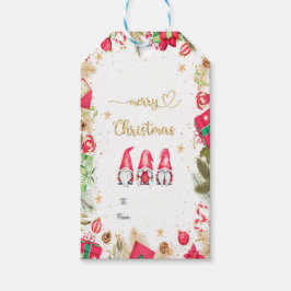 Para Regalos Etiquetas navideñas De Y A