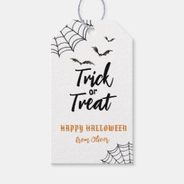 Para Regalos Etiquetas Trick or Treat Halloween Favor Gift