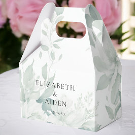 Para Regalos Eucalipto, brillante, caja Boda