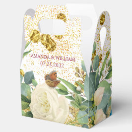Para Regalos Eucalyptus Greenery Caja de Favor de la Boda Moder