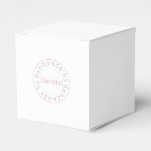 Para Regalos Fabricado a mano por la caja de regalo del botón d