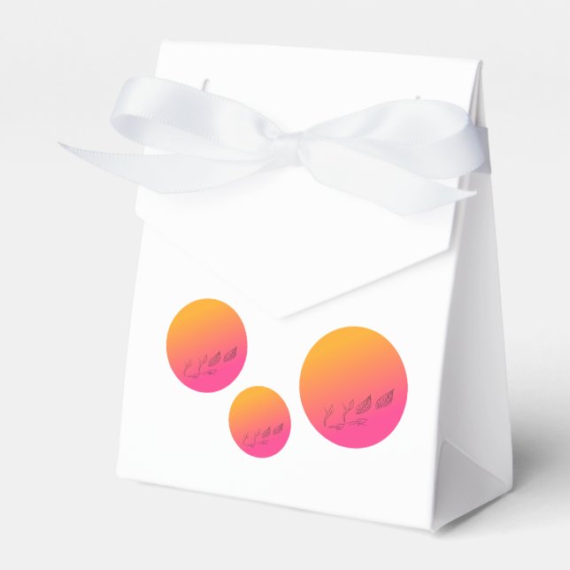 Para Regalos Favor de la caja de vacaciones (Front Side)