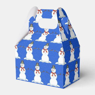 Para Regalos Feliz caja de regalo de Navidades de Snowman