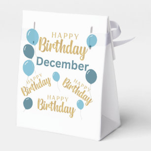 Para Regalos Feliz cumpleaños diciembre cumpleaños caja de favo