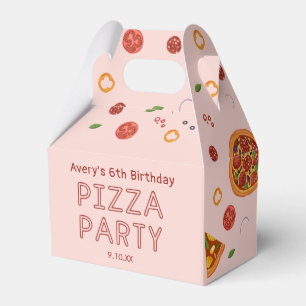 Para Regalos Fiesta Pizza Moderno Gracias Caja De Favor