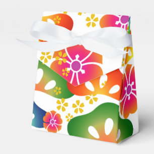 Para Regalos Fiesta Tema 001 colorida caja de favores de diseñ