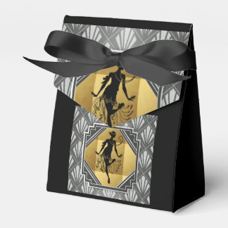 Para Regalos Flapper Art Deco Gatsby Pequeña Caja de Fiesta de 