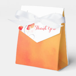 Para Regalos Flor de lavado de color agua gracias caja de favor