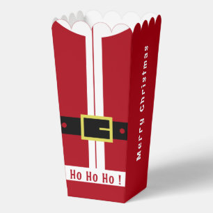 Para Regalos Funny Santa Design Navidades Caja de palomitas