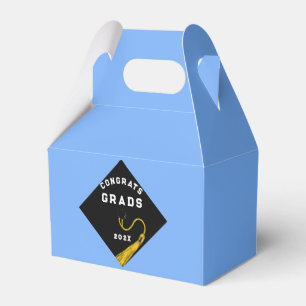 Para Regalos Graduación Parte Luz Azul Favor Caja
