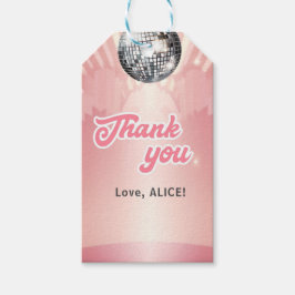 Para Regalos Groovy Retro 70s Let's Disco Etiquetas de regalo d