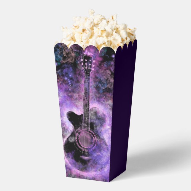 Para Regalos Guitarra musical Caja de palomitas (apareció)