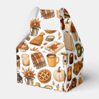 Para Regalos Hola Calabaza Otoño Otoño Caja de Favor de Fiesta 
