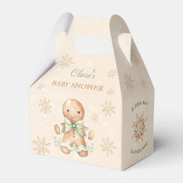 Para Regalos Hombre de pan de jengibre Navidades Caja de favore