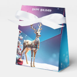 Para Regalos Joyas de reno Navidades caja de regalo de Navidad