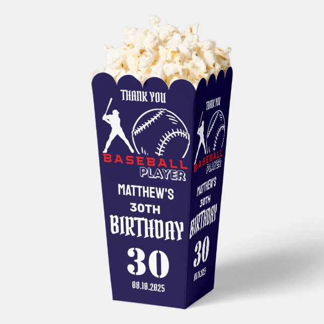 Para Regalos Jugador de béisbol, equipo, caja de favores de cum (apareció)