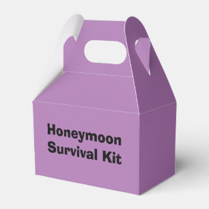 Para Regalos Kit de supervivencia de "luna de miel" caja