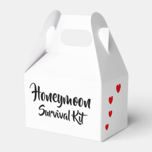 Para Regalos Kit de supervivencia de "luna de miel" caja
