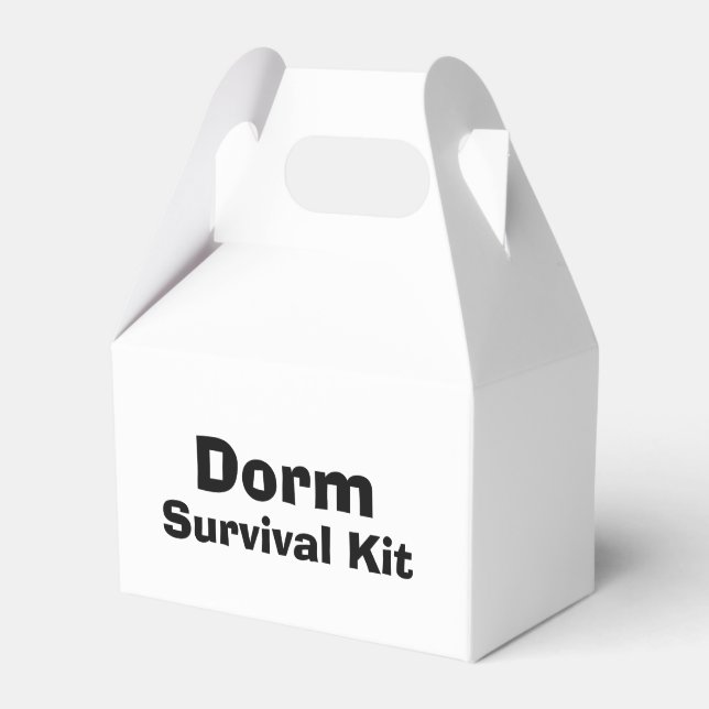 Para Regalos Kit de supervivencia "Dorm" Caja (Front Side)
