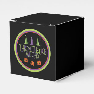 Para Regalos Lance la caja de Bunco de las brujas de los dados