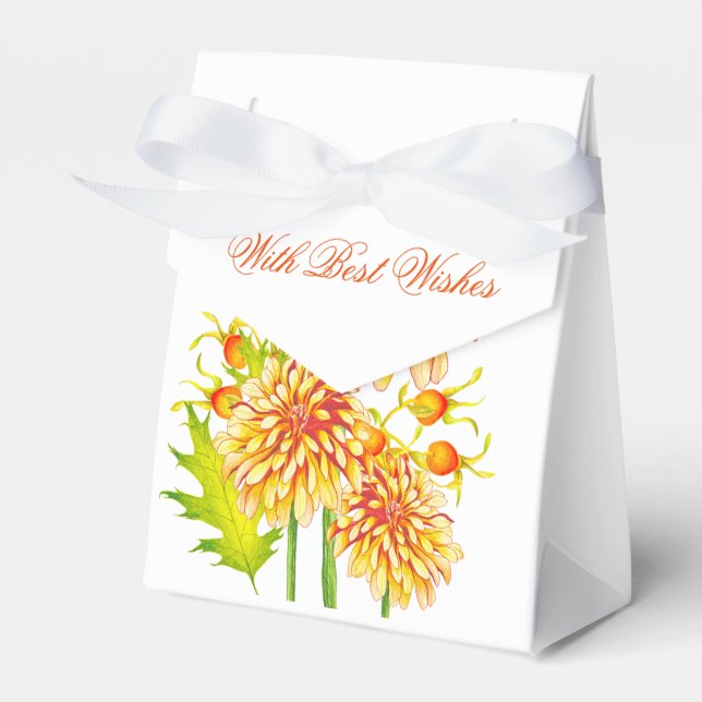 Para Regalos Llegada de otoño a una caja de favores (Front Side)