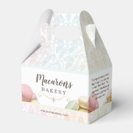 Para Regalos Macarones franceses caja pequeña