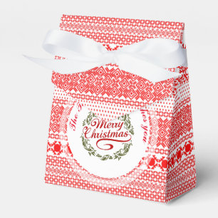 Para Regalos MERRY CHRISTMAS Nombre tradicional Caja de favorit