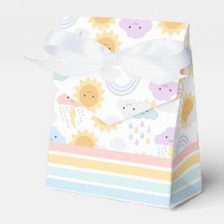 Para Regalos Mi pequeña caja de Fiestas de arcos de sol y nubes