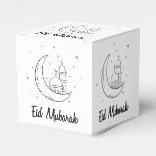 Para Regalos Moderna caja de favores Eid Mubarak Eid Goodie