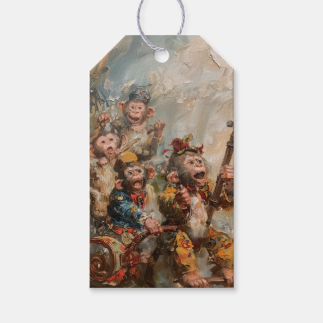 Para Regalos Músicos - Etiquetas de regalo (Anverso)