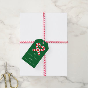 Para Regalos Navidad a y desde etiquetas del regalo con la
