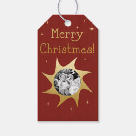 Para Regalos Navidades brillantes Deseos - etiquetas de regalo