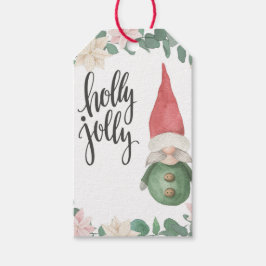 Para Regalos Navidades de acuarela floral Etiquetas de regalo d