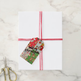 Para Regalos Navidades de niños de época envolviendo etiquetas 