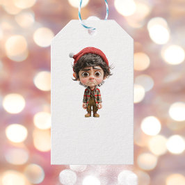 Para Regalos Navidades de un día duro Etiquetas de regalo de El