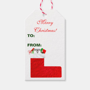 Para Regalos Navidades levantando etiquetas de regalo (juego de