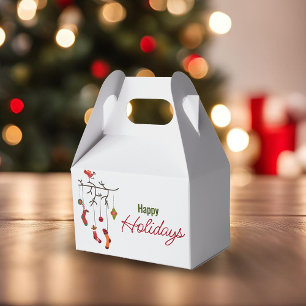 Para Regalos Navidades personalizados Decoración Caja de Favor