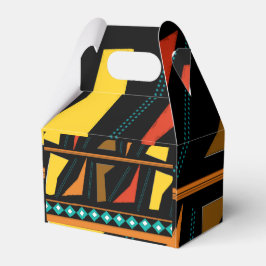 Para Regalos Negrita caja de favoritos de impresión africana