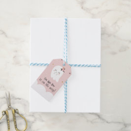Para Regalos Nuestras etiquetas fantasmas color rosa de Baby Sh